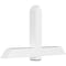 Ekena Millwork Eugene Architectural Grade PVC Gable Bracket, 60"W x 35"H x 6"D x 6"F, 14/12 Pitch GBP060X35X0606EUG00 - alternate 1